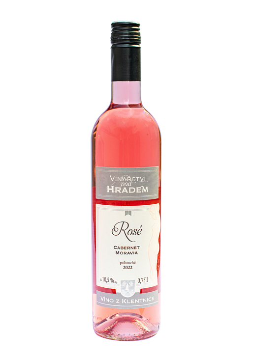 Cabernet moravia rosé 2022, MZV, polosuché